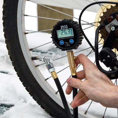 Photo of ElitePro™ Digital Tire Pressure Gauge - Professional Accuracy - 100 PSI by JACO - Premium Tire Pressure Gauge for UTVs / Side by Sides