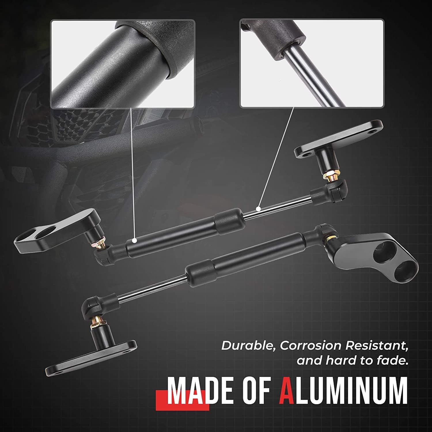Photo of Strut Lifts Door Opener for Can-Am Maverick X3 / X3 Max by Kemimoto - Premium for UTVs / Side by Sides