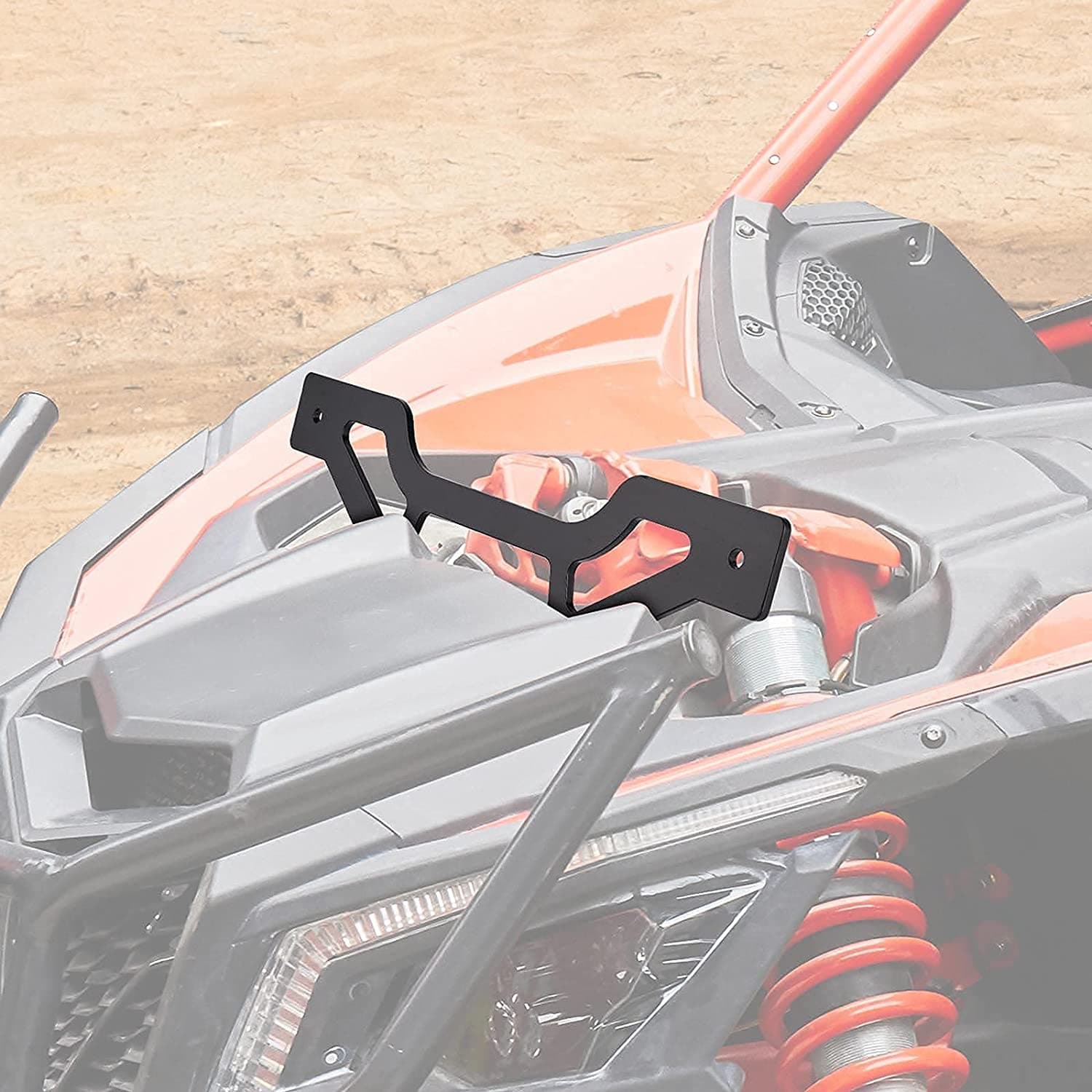 Photo of Shock Tower Light Bar Mount for Can-Am Maverick X3 by Kemimoto - Premium for UTVs / Side by Sides