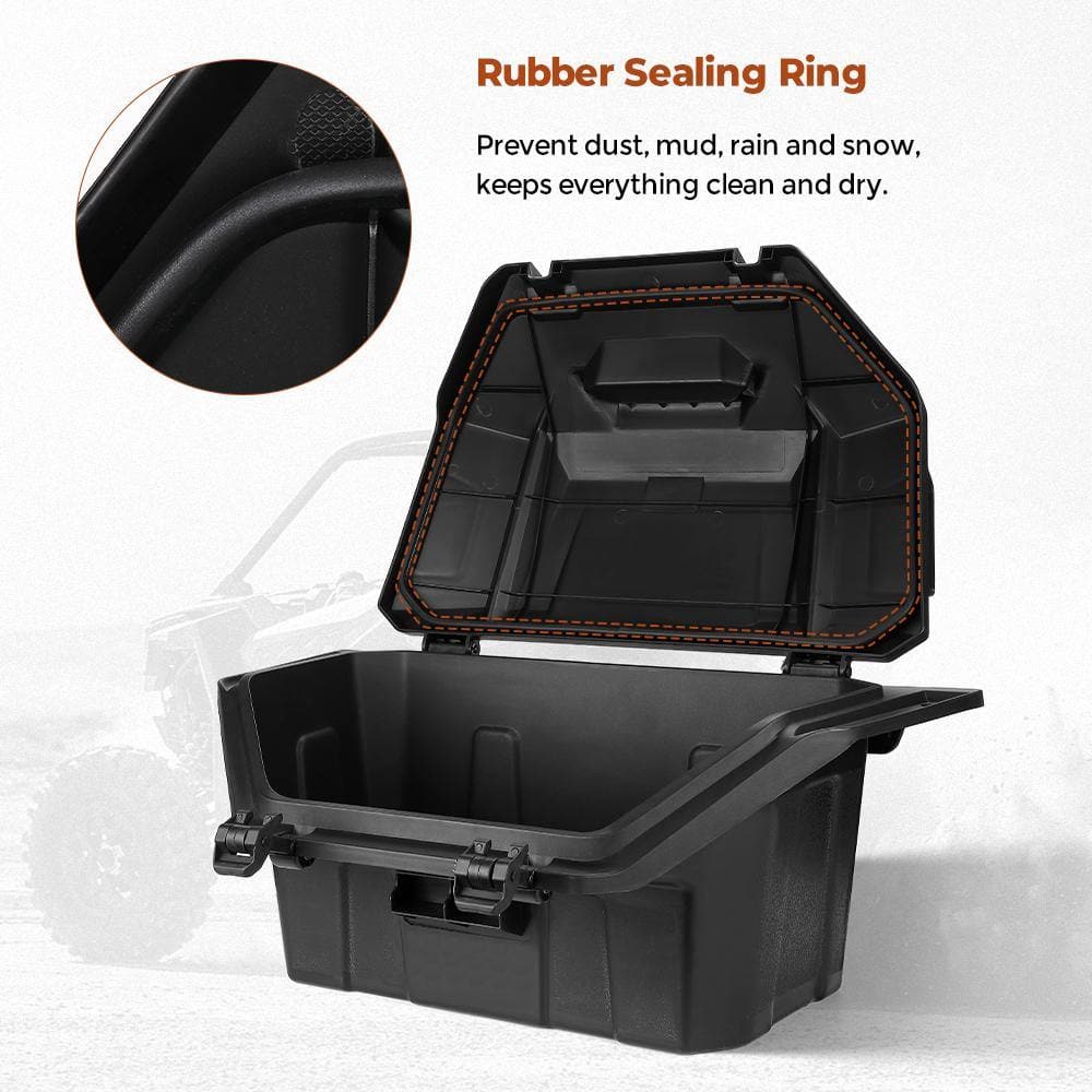 Photo of UTV 42QT Rear Cargo Storage Box for Polaris RZR PRO XP /XP 4 by Kemimoto - Premium for UTVs / Side by Sides
