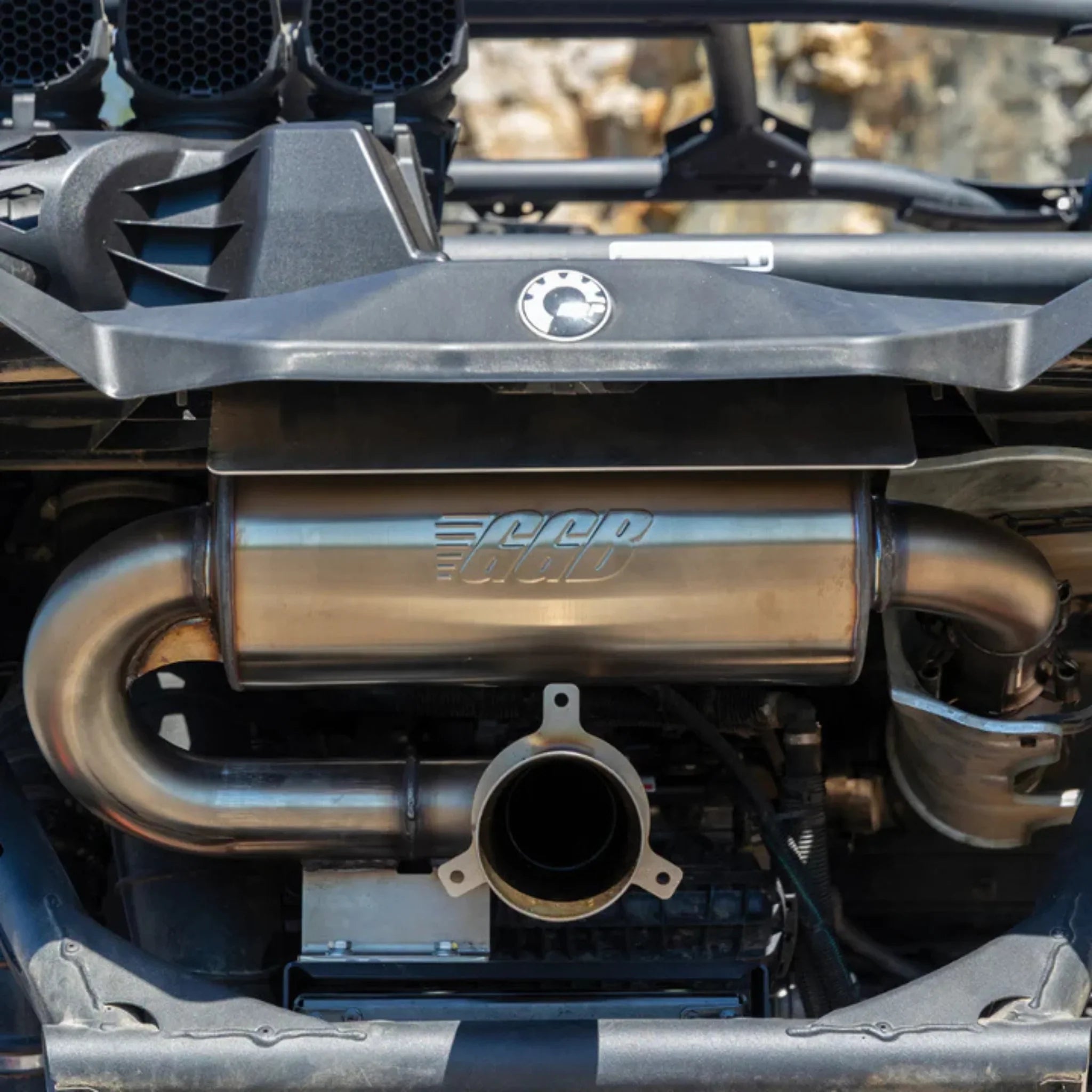 2017-2025 Can-Am Maverick X3 Turbo / Max X3 Turbo GGB Sport Muffler and Bypass Pipe