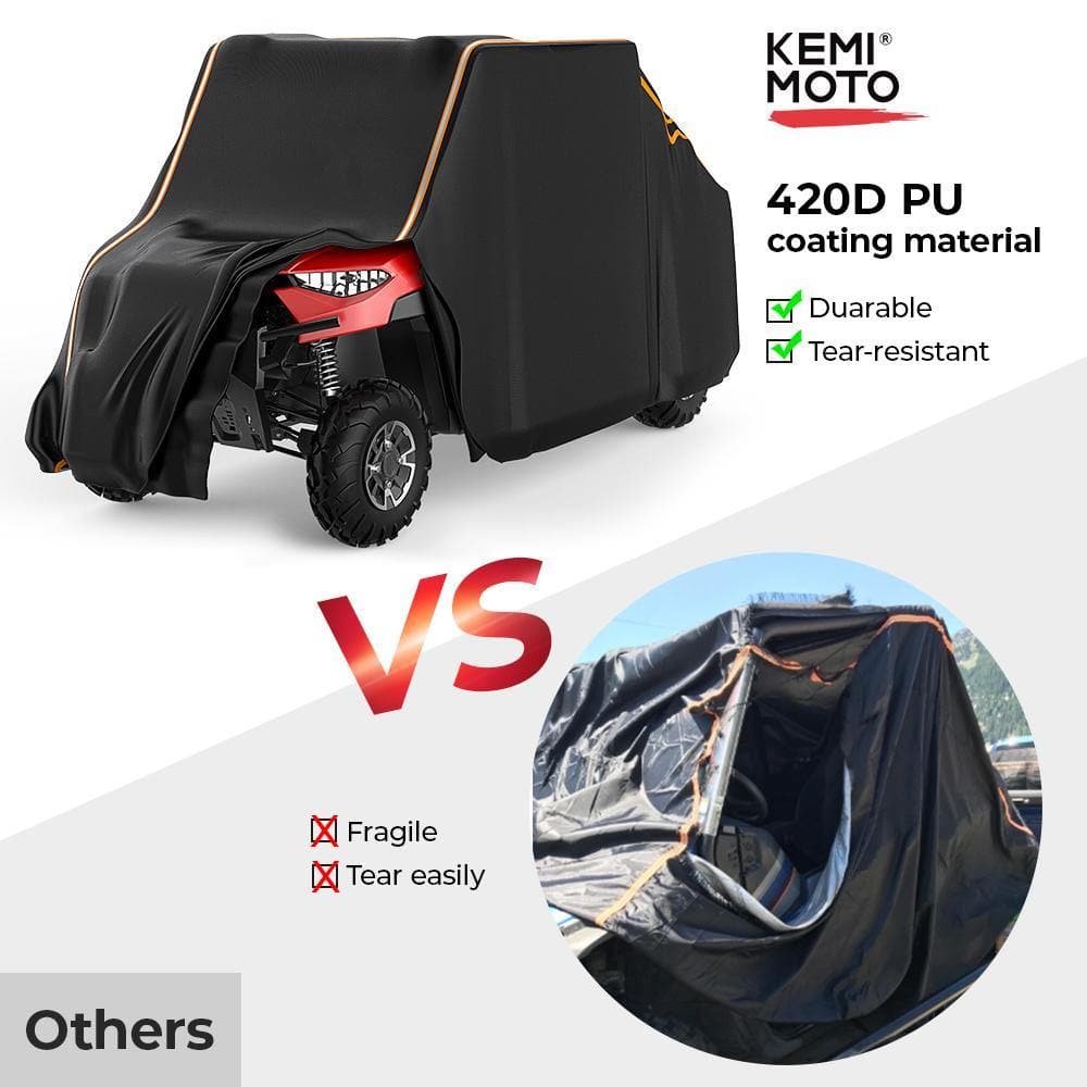 Photo of UTV Cover Waterproof 4-Seat 420D for Defender, Ranger, General by Kemimoto - Premium for UTVs / Side by Sides