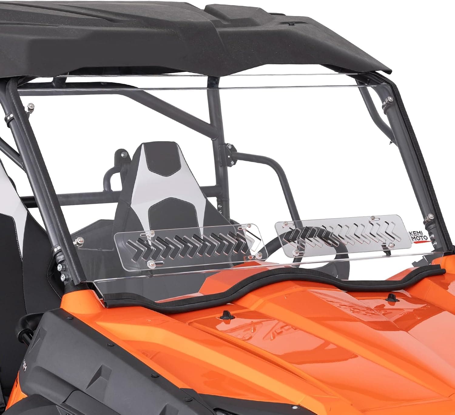 Photo of Kemimoto Front Windshield w/Sliding Window for CFMOTO ZForce 500 | 800 | 1000 by Kemimoto - Premium for UTVs / Side by Sides