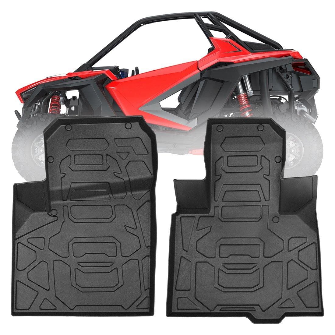 Photo of Kemimoto Floor Mats Liners For Polaris RZR PRO XP 2020-2024 by Kemimoto - Premium for UTVs / Side by Sides