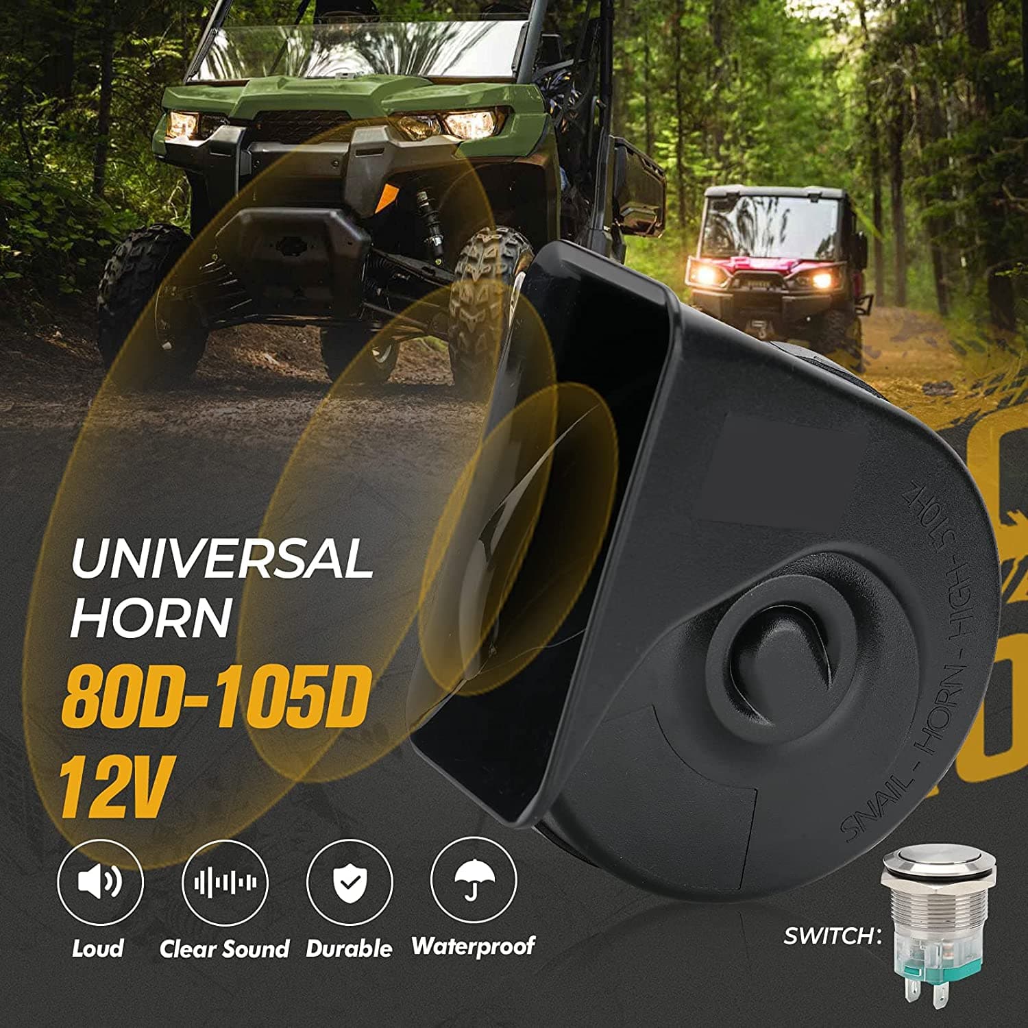 Photo of Kemimoto Crew Turn Signal Kit & Seat Cover & Side Mirrors For Polaris Ranger XP 1000 by Kemimoto - Premium for UTVs / Side by Sides