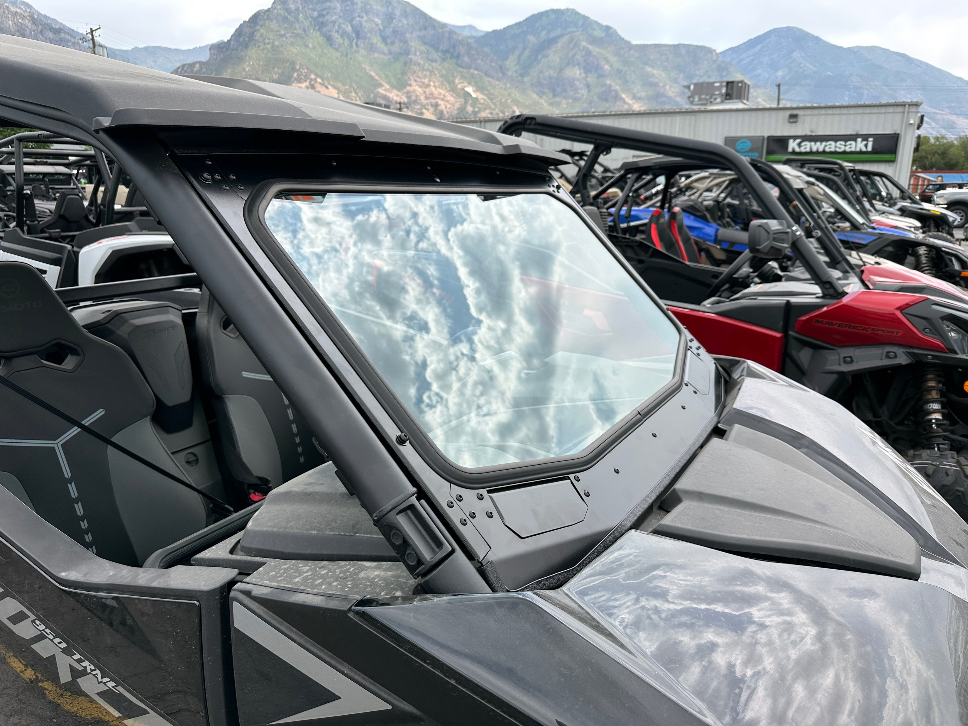 Photo of Glass Windshield for CF Moto Z Force 950 by UTVZILLA - Premium for UTVs / Side by Sides