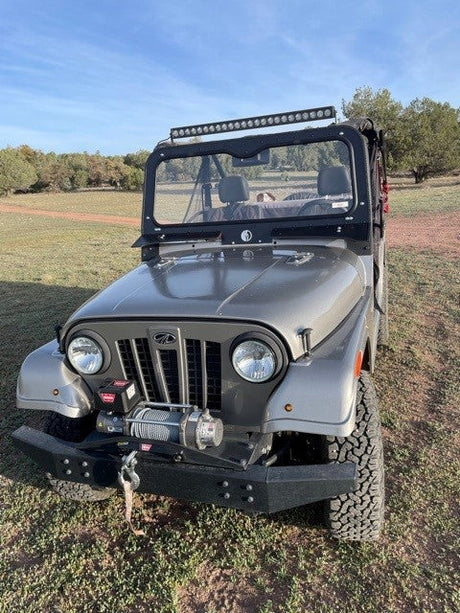 Photo of MAHINDRA ROXOR FRONT WINDSHIELD 2018+ by Dirt Warrior Accessories - Premium Windshields for UTVs / Side by Sides