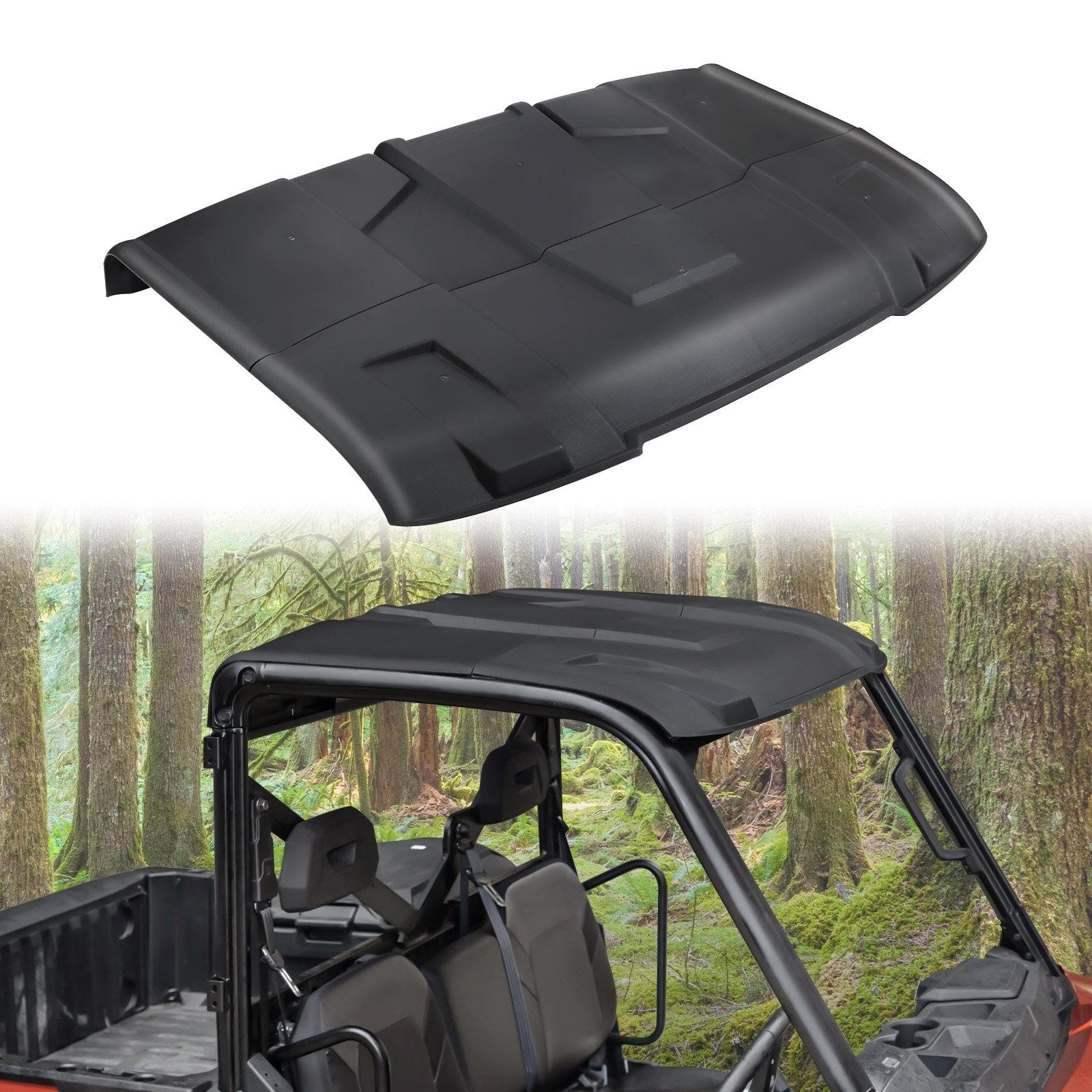 Photo of Plastic Hard Roof 3-Seat for Polaris Ranger XP 1000/ 1000/ XP 900 by Kemimoto - Premium for UTVs / Side by Sides