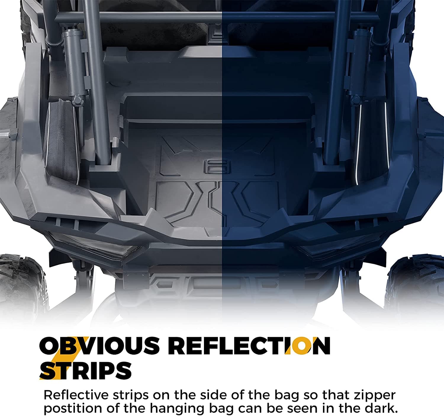 Photo of Rear Corner Bag for Polaris RZR Turbo / XP 1000 2pcs by Kemimoto - Premium for UTVs / Side by Sides