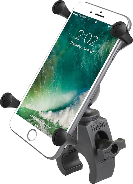 Photo of TOUGH CLAW MOUNT W/X-GRIP .625-1.5" RANGE by RAM - Premium Accessories for UTVs / Side by Sides