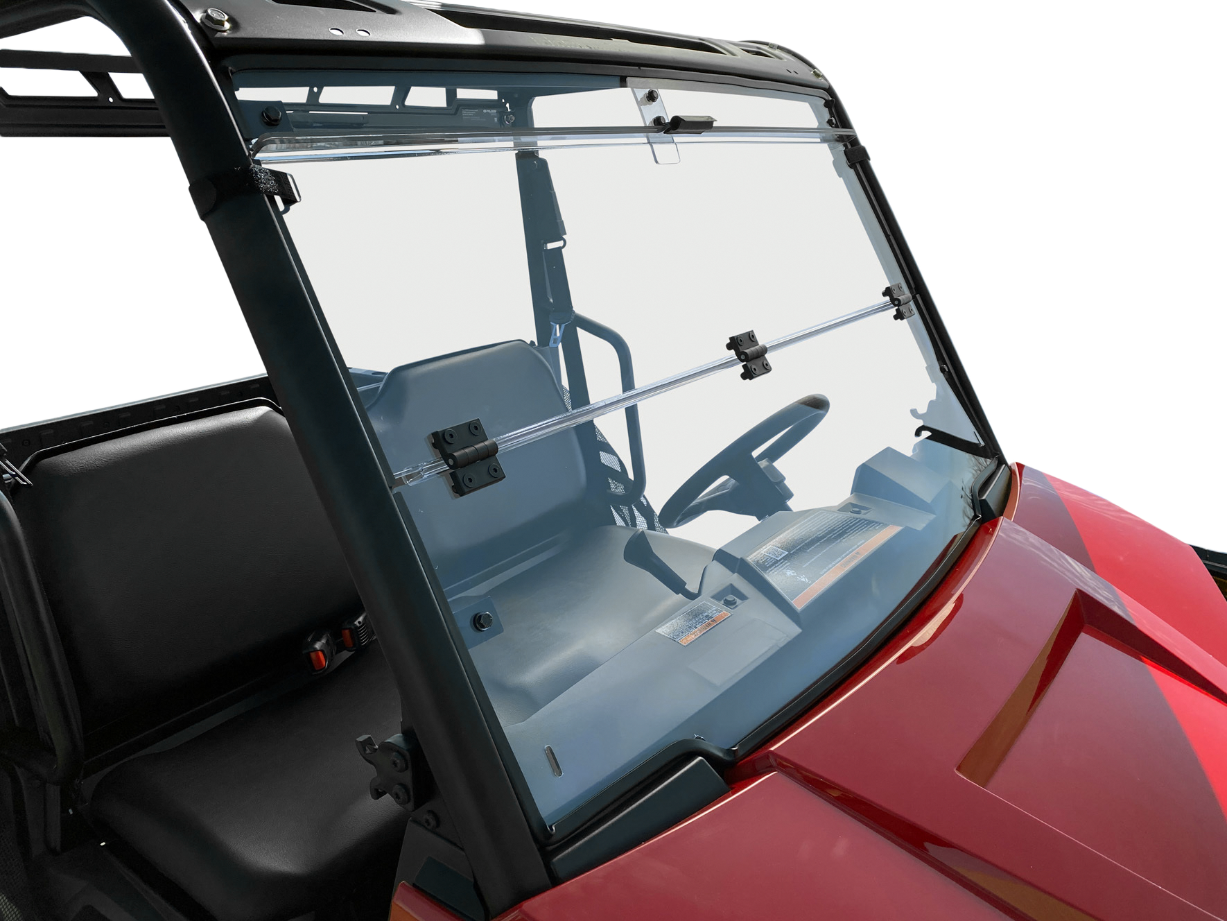 Photo of Folding Windshield Compatible with Honda Talon 1000X 1000R 1000XS and Can-Am Commander Series by OPEN TRAIL - Premium Windshield/Windscreen for UTVs / Side by Sides