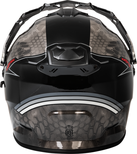 Photo of TREKKER CW CONCEAL HELMET DUAL SHLD BLACK/GREY/WHITE MD by FLY RACING - Premium Helmets for UTVs / Side by Sides