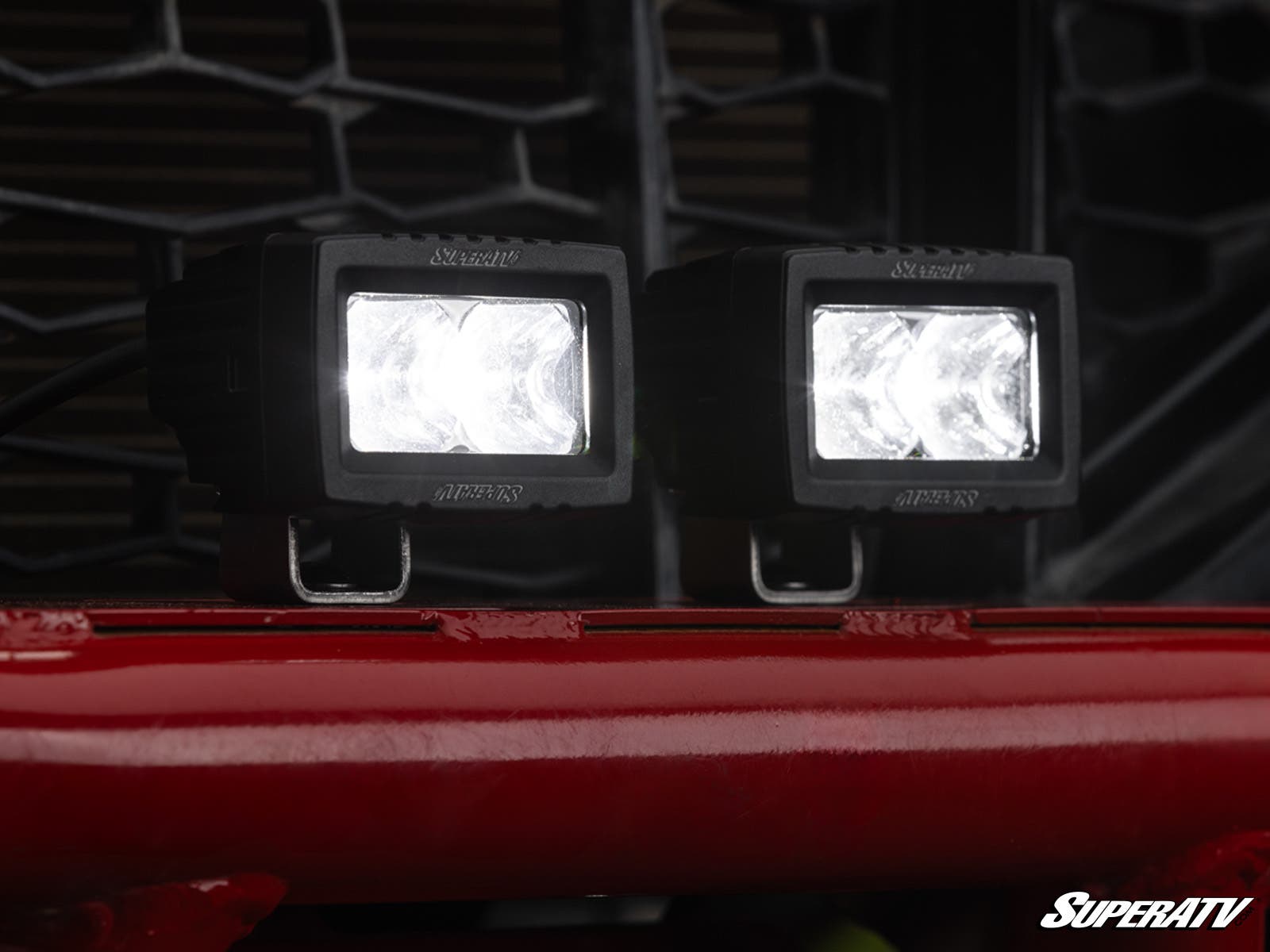 Photo of SuperATV 3" x 1.5" Single-Row LED Cube Lights by SuperATV - Premium Light Pods for UTVs / Side by Sides
