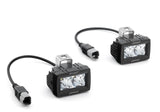 3in. x 1.5in. Single-Row LED Cube Lights