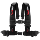 50 Caliber Racing push-button harness - 3 Inch / Black - product photo