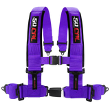 50 Caliber Racing push-button harness - 3 Inch / Purple - product photo