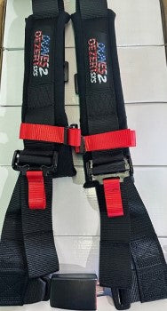 Photo of D2D 4.2 Auto Buckle 4-Point Harness – UTV Safety Gear by Dunes 2 Dezert SXS - Premium Seat Harnesses for UTVs / Side by Sides