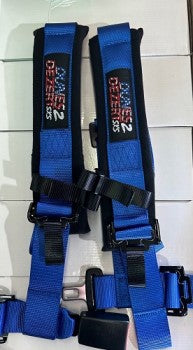 Photo of D2D 4.2 Auto Buckle 4-Point Harness – UTV Safety Gear by Dunes 2 Dezert SXS - Premium Seat Harnesses for UTVs / Side by Sides
