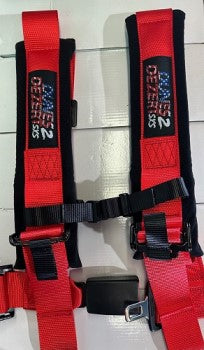 Photo of D2D 4.2 Auto Buckle 4-Point Harness – UTV Safety Gear by Dunes 2 Dezert SXS - Premium Seat Harnesses for UTVs / Side by Sides