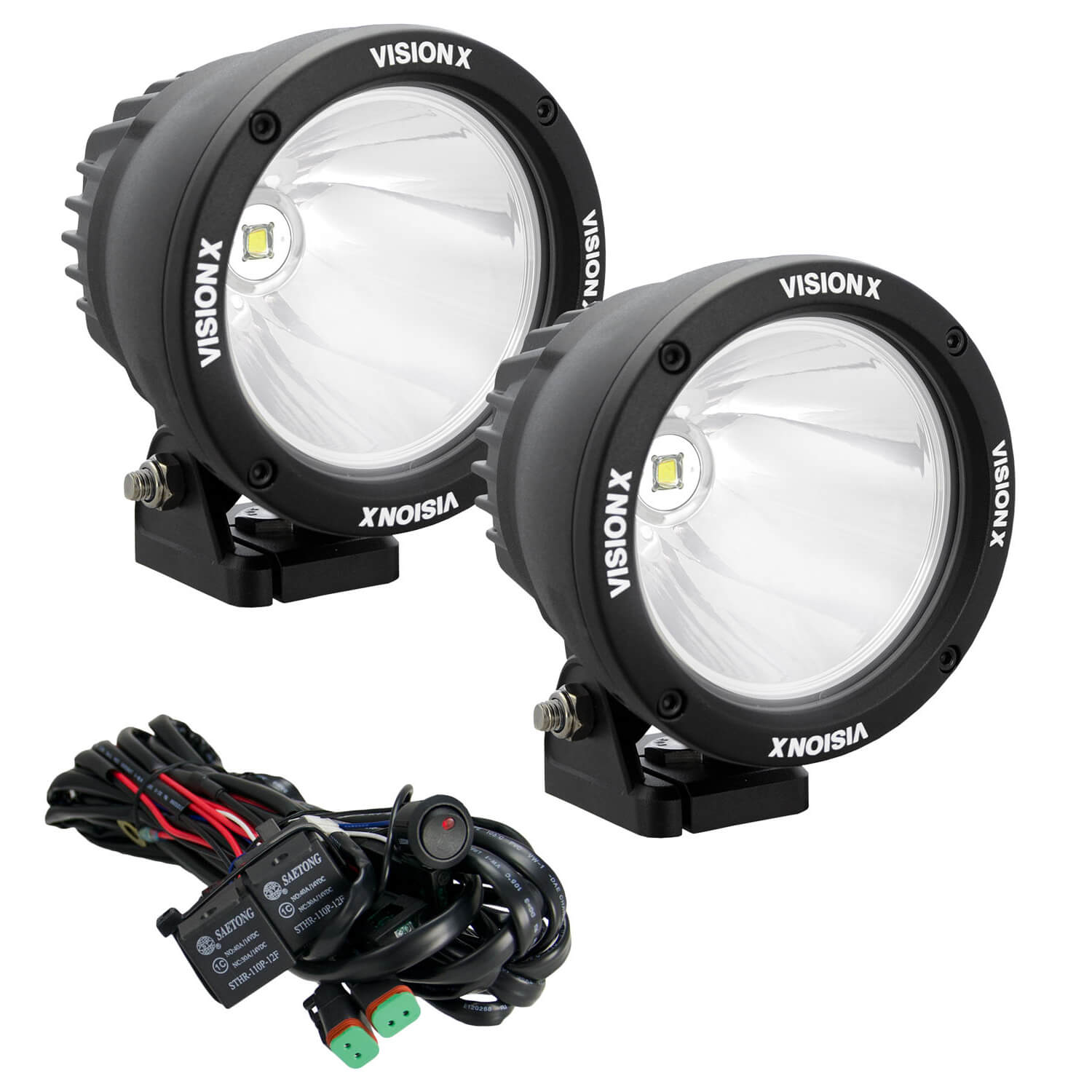 Photo of 4.7" LED Light Cannon Kit by Vision X Off-Road - Premium Light Pods for UTVs / Side by Sides