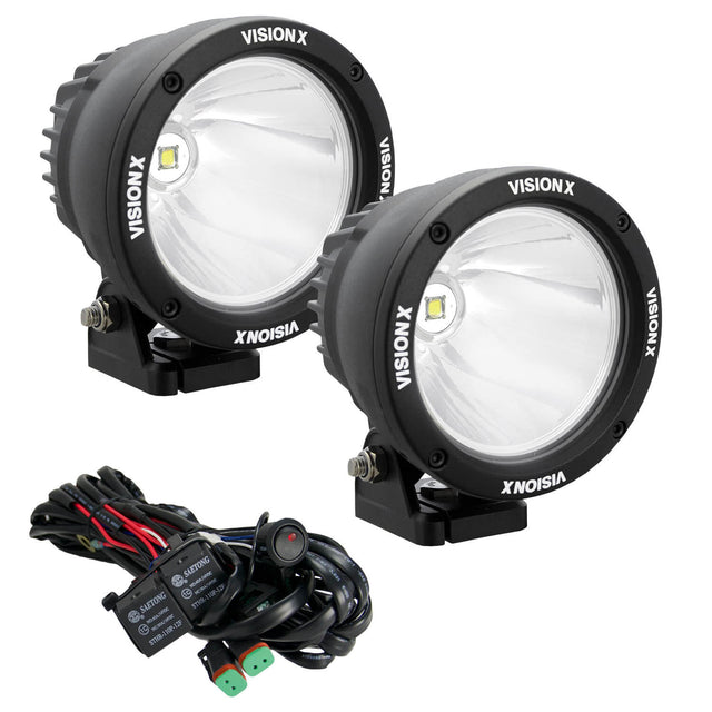 Photo of 4.7" LED Light Cannon Kit by Vision X Off-Road - Premium Light Pods for UTVs / Side by Sides