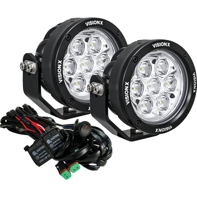 Photo of 4.7" CG2 Multi LED Light Cannon Kit by Vision X Off-Road - Premium LED Driving Light for UTVs / Side by Sides