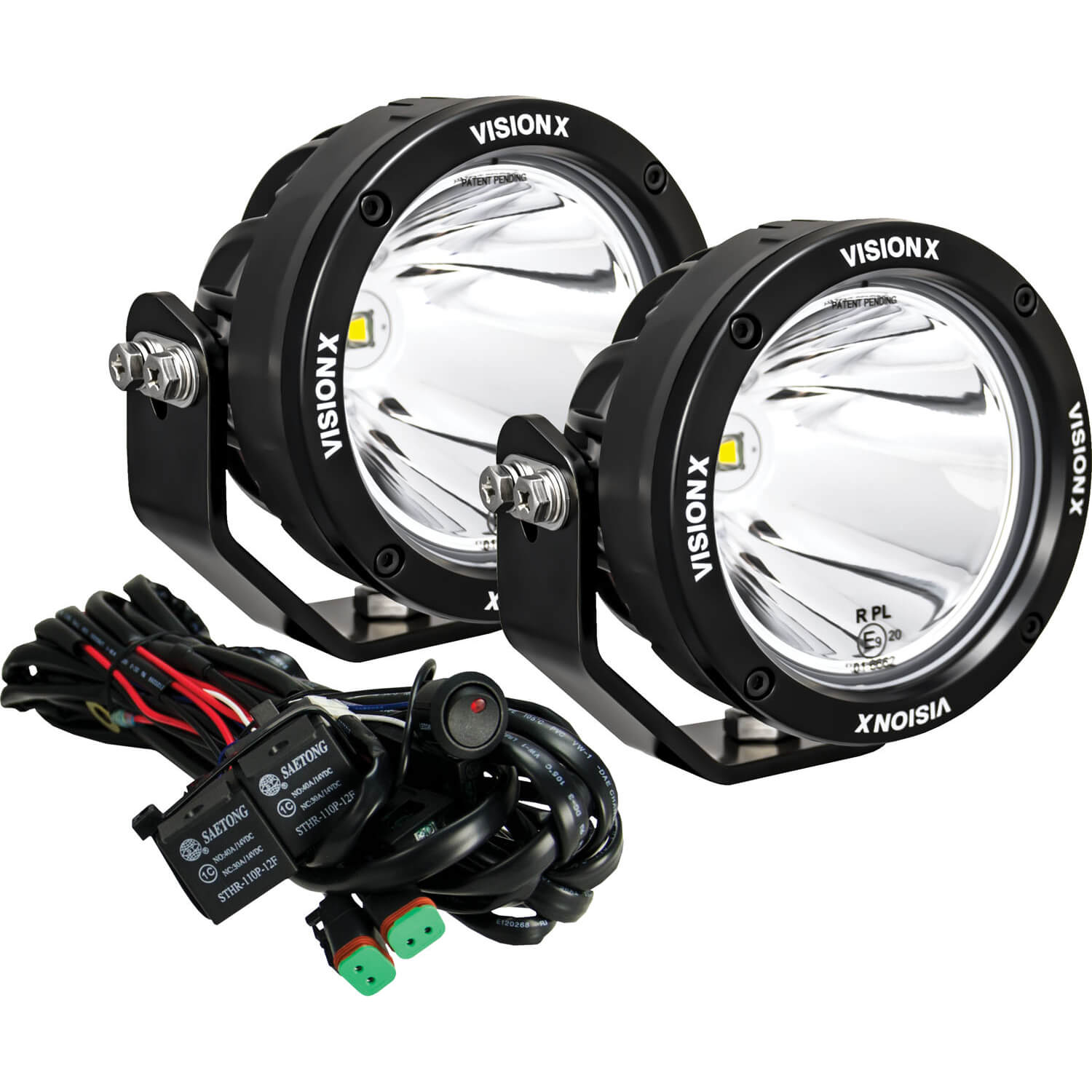 Photo of 4.7" CG2 Single LED Light Cannon Kit by Vision X Off-Road - Premium LED Driving Light for UTVs / Side by Sides
