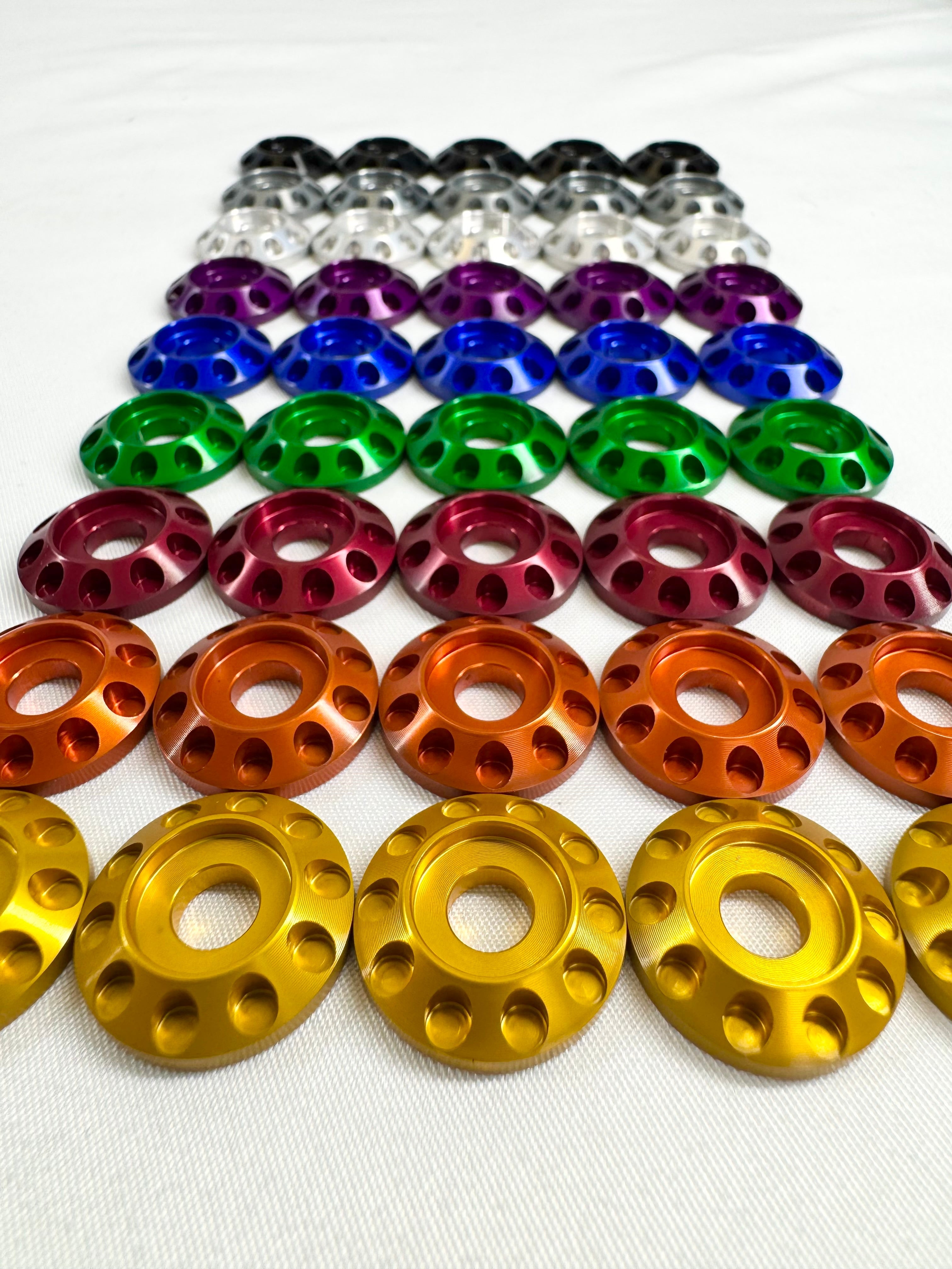 Photo of Packard Performance Billet Fender washers V3 30pcs by Packard Performance Dealer - Premium Accessories for UTVs / Side by Sides