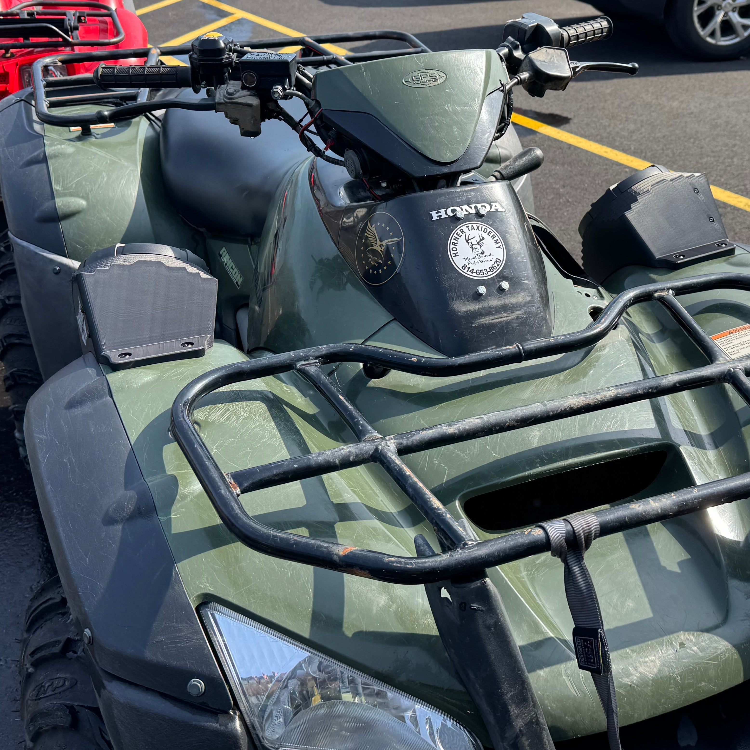 Photo of Honda Rincon Fender Speaker Housings Only by Knight ATV - Premium Audio for UTVs / Side by Sides