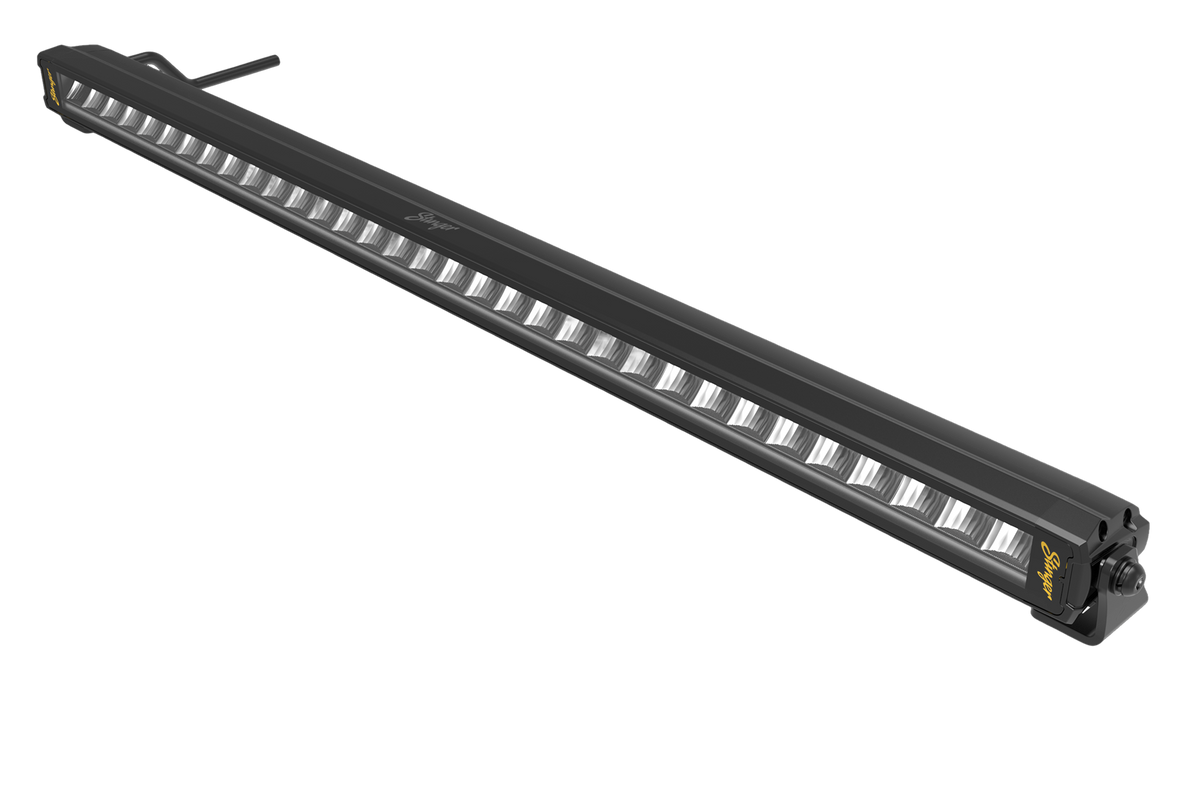 HEXCORE Universal 40" Straight LED Light Bar, Flood Beam with Amber & White Position Light | STL40LB