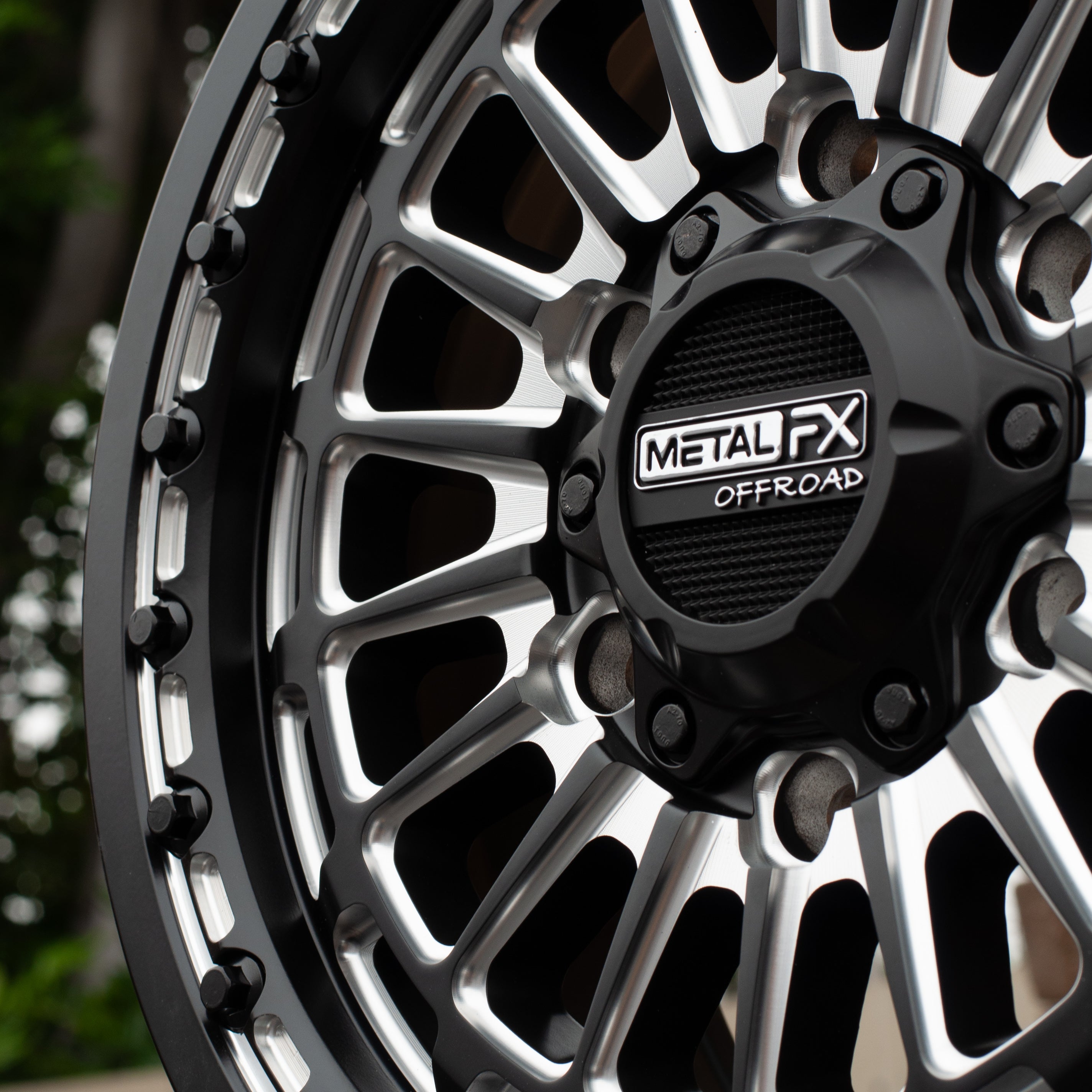 Delta 6R Beadlock - Superior Strength + Custom Style (Can-Am Maverick R 6-Lug)