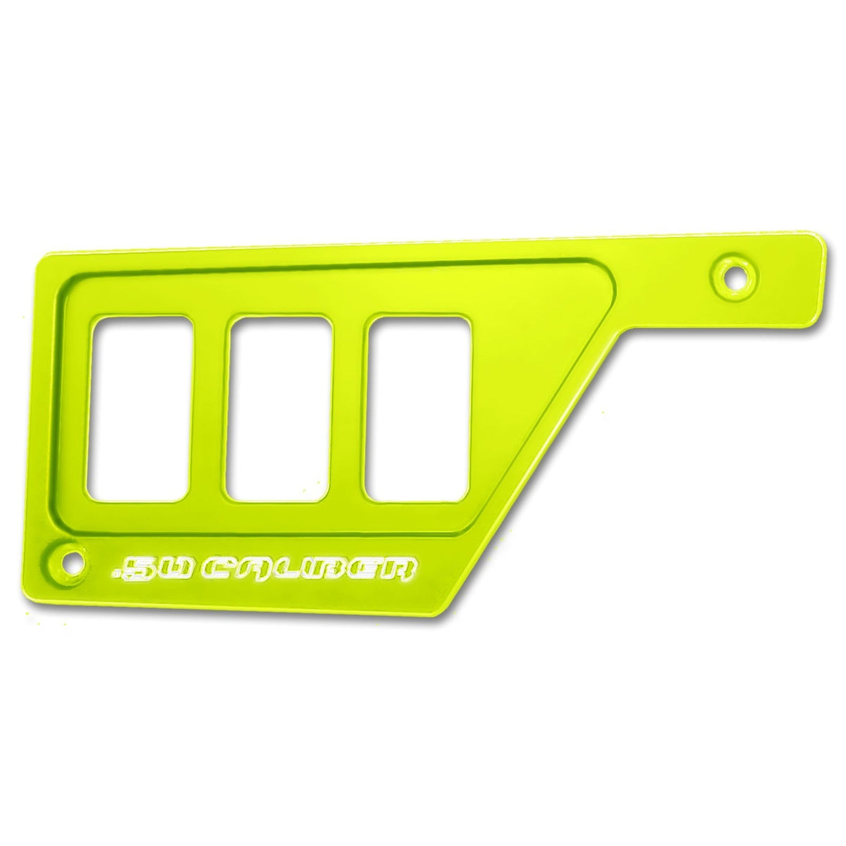 50 Caliber Racing RZR XP1000 Left Side 3 Switch Dash Panel