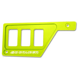 50 Caliber Racing RZR XP1000 Left Side 3 Switch Dash Panel