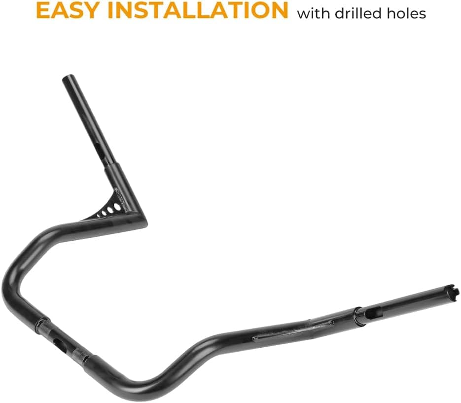 Photo of Handlebar for Electra Glide Street Glide Ultra Limited by Kemimoto - Premium for UTVs / Side by Sides