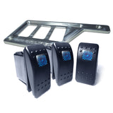 50 Caliber Racing RZR XP1000 Left Side 3 Switch Dash Panel