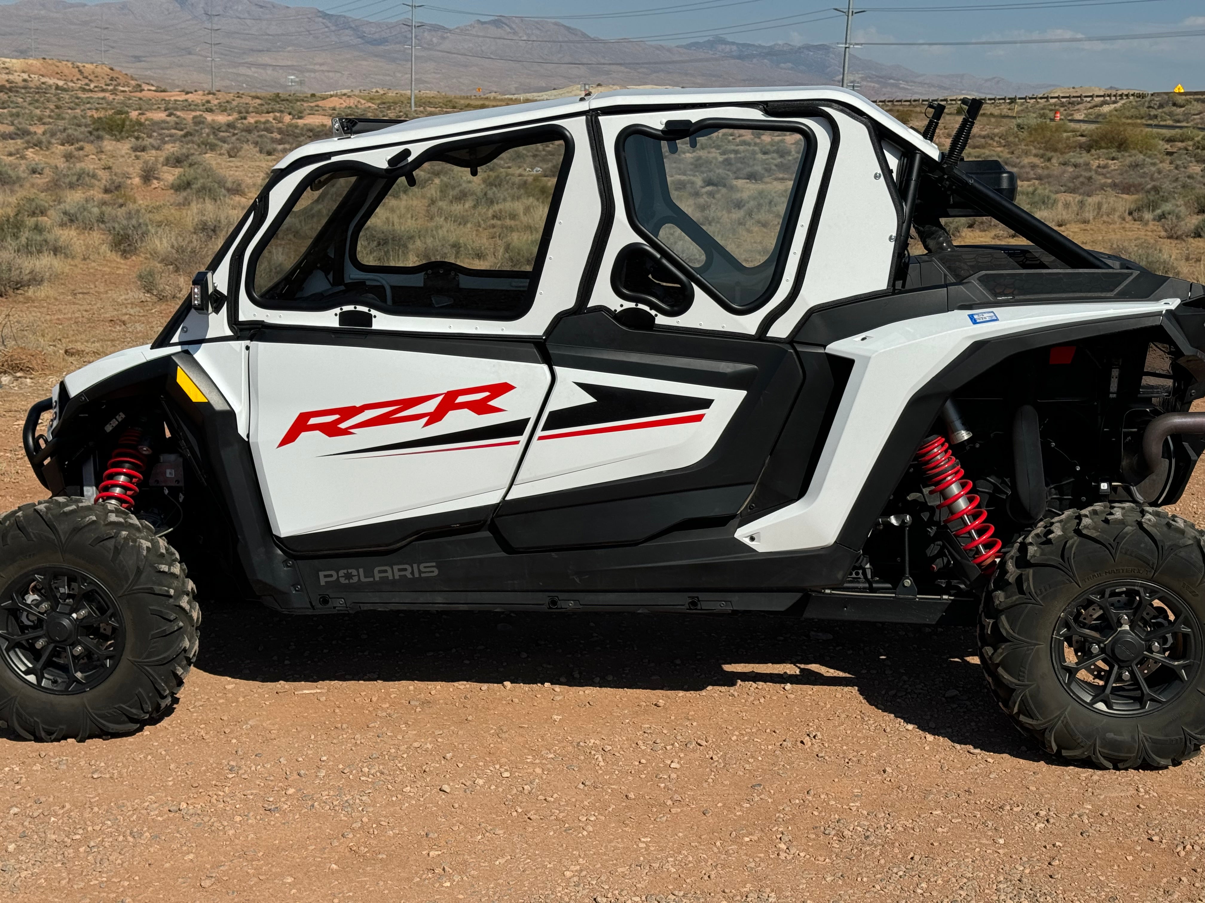 Photo of POLARIS RZR 1000XP/TURBO 4-SEAT Cab Enclosure "THE VAULT" 2024+ Upper Side Doors & Panels (Patent Pending) by Dirt Warrior Accessories - Premium VAULT for UTVs / Side by Sides