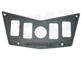 50 Caliber Racing 4-Switch Billet Aluminum Dash Panel for Polaris RZR