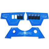 50 Caliber Racing RZR XP1000 8-Switch Billet Aluminum Dash Panel