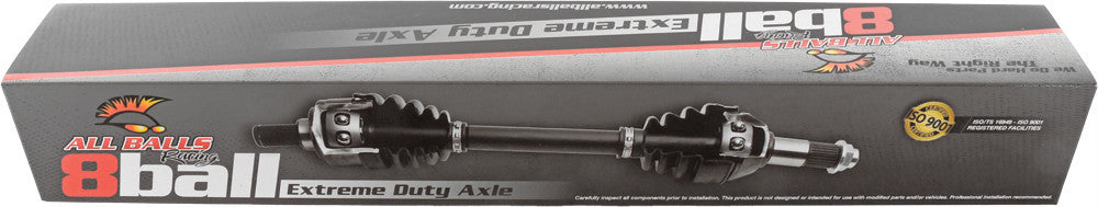 Photo of 8 Ball Extreme Duty Off-Road Axle for ATV/UTV—Rust-Resistant, OEM Fitment, Durable Performance by ALL BALLS - Premium Drive for UTVs / Side by Sides