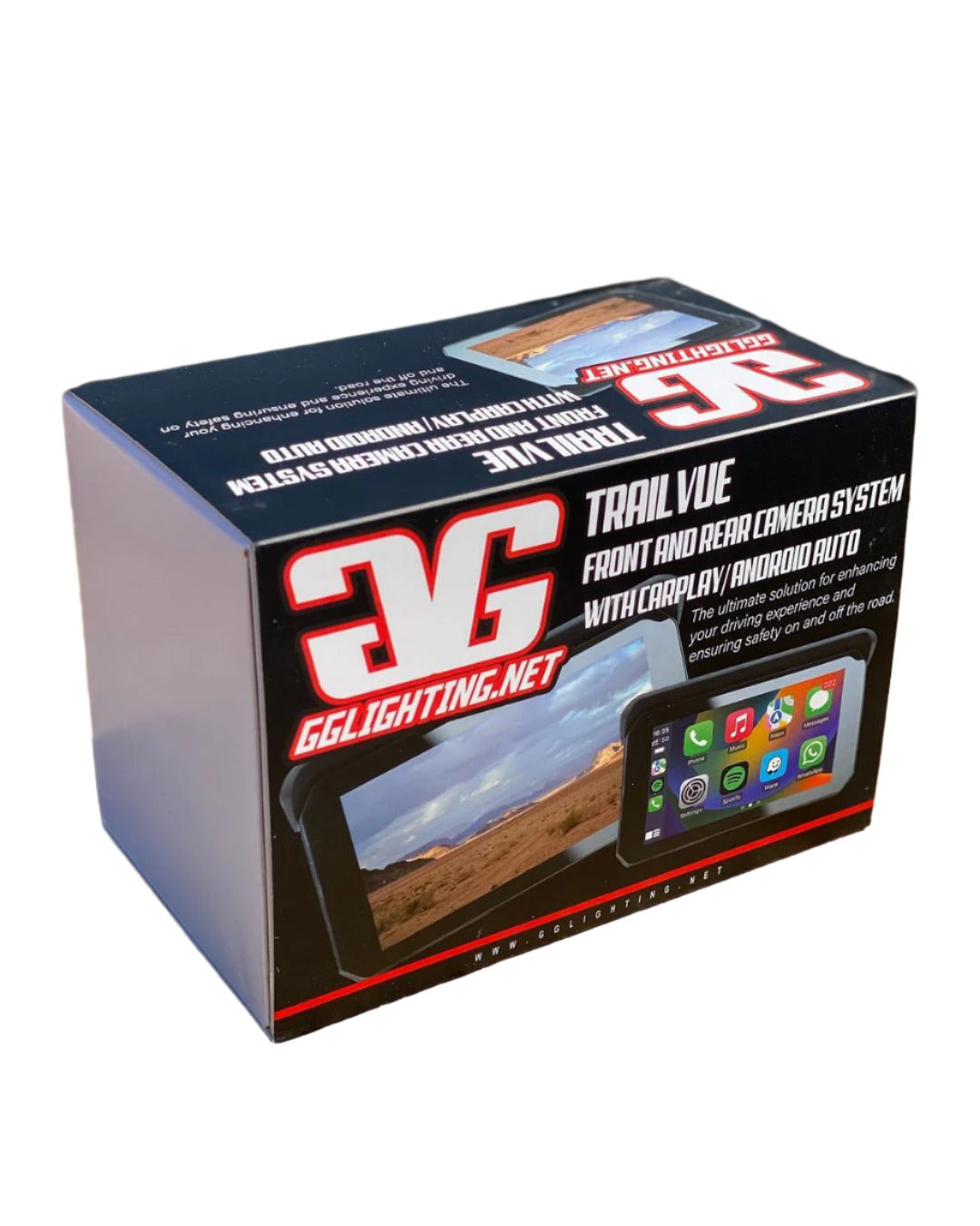 Photo of TrailVue Front and Rear Camera System with Carplay/Android Auto by GGLighting - Premium for UTVs / Side by Sides