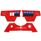 50 Caliber Racing RZR XP1000 8-Switch Billet Aluminum Dash Panel