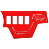 50 Caliber Racing RZR XP1000 8-Switch Billet Aluminum Dash Panel