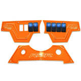 50 Caliber Racing RZR XP1000 8-Switch Billet Aluminum Dash Panel
