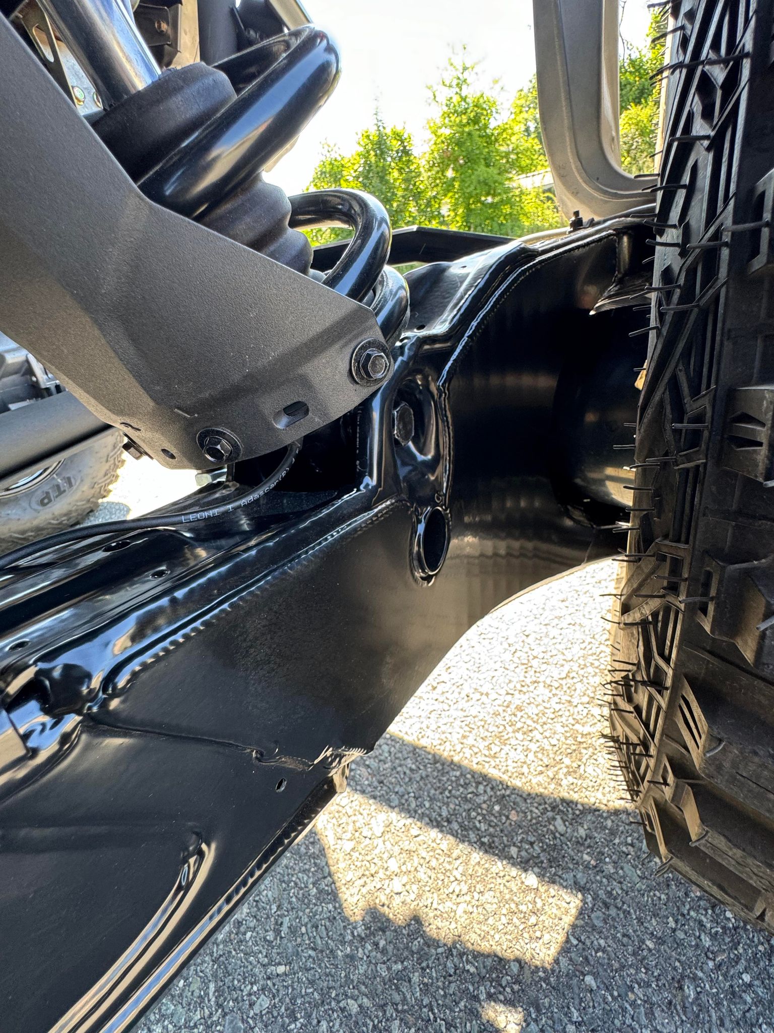 Photo of Maverick R Weld On Trailing Arm Gusset Kit by CT Race Worx - Premium Suspension for UTVs / Side by Sides