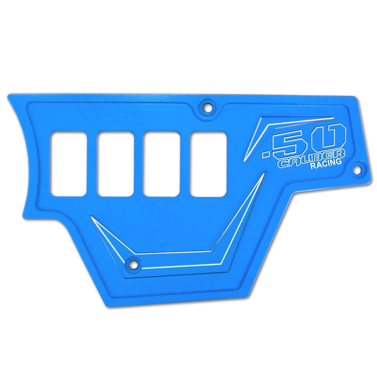 50 Caliber Racing RZR XP1000 8-Switch Billet Aluminum Dash Panel
