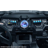 50 Caliber Racing RZR XP1000 8-Switch Billet Aluminum Dash Panel