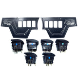 RZR XP1000 8-Switch Billet Aluminum Dash Panel