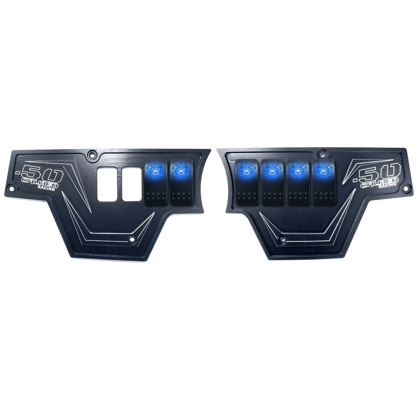 RZR XP1000 8-Switch Billet Aluminum Dash Panel