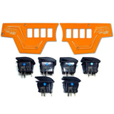 RZR XP1000 8-Switch Billet Aluminum Dash Panel