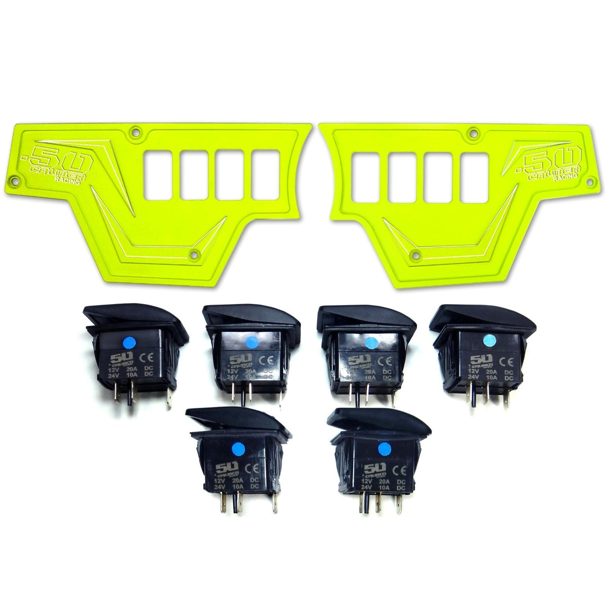 RZR XP1000 8-Switch Billet Aluminum Dash Panel